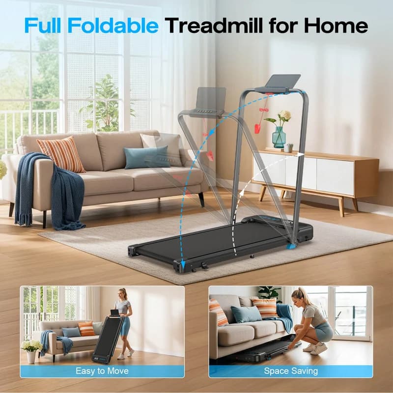 #1 Best Seller | Lowest Price $139 WELLFIT TM037 Folding Treadmill With Incline For Home and Office Use With Code SAVETM037